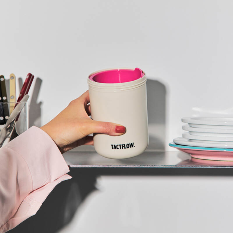 Cốc đựng đồ ăn nhẹ TACTFLOW &ndash; 600ml &ndash; Xanh mint &ndash; TFK452MIT, , large image number null